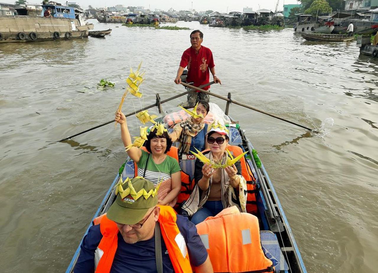 Bosa Homestay - Mekong Riverside Cần Thơ Exterior foto
